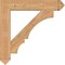 Ekena Millwork Balboa Arts & Crafts Smooth Bracket, Western Red Cedar, 5 1/2"W x 36"D x 36"H BKT06X36X36BOA03SWR - alternate 2